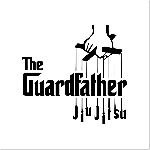 JIU JITSU - THE GUARDFATHER Wall Art by ShirtFace